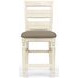 Clover Ridge Whitewash Ladder Back Counter Stool Set of 2