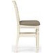 Clover Ridge Whitewash Ladder Back Counter Stool Set of 2