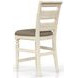 Clover Ridge Whitewash Ladder Back Counter Stool Set of 2
