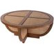 Bali Breeze Brown 42" Round Coffee Table
