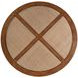 Bali Breeze Brown 42" Round Coffee Table