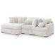 Snodoodle Arctic 3 Piece Sectional with Armless Chaise