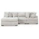 Snodoodle Arctic 3 Piece Sectional with Armless Chaise
