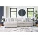 Snodoodle Arctic 3 Piece Sectional with Armless Chaise