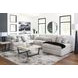 Snodoodle Arctic 6 Piece Sectional with Armless Chaise
