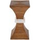 Marikit Brown 13" Square Side Table