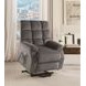 Ipompea Gray Recliner with Power Lift and Massage