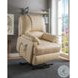 Ixora Beige Synthetic Leather Recliner with Power Lift and Massage