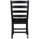 Redmond Black Side Chair Set of 2