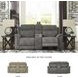 Next-Gen DuraPella Slate Performance Fabric Power Reclining Loveseat With Console