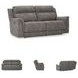 Next-Gen DuraPella Slate Performance Fabric Power Reclining Sofa