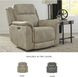 Next-Gen DuraPella Sand Performance Fabric Oversized Power Recliner