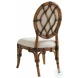 Bali Hai Ivory Gulfstream Oval Back Side Chair