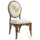 Bali Hai Ivory Gulfstream Oval Back Side Chair