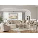 LadyMae Twill 5 Piece Sectional with LAF Chaise