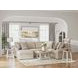 LadyMae Twill 4 Piece Sectional with LAF Chaise