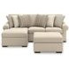LadyMae Twill 2 Piece Sectional with LAF Chaise