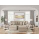 LadyMae Twill 2 Piece Sectional with LAF Chaise