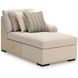 LadyMae Twill 2 Piece Sectional with RAF Chaise