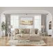 LadyMae Twill 2 Piece Sectional with RAF Chaise