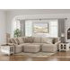 LadyMae Twill 5 Piece Sectional with RAF Chaise