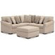 LadyMae Twill 3 Piece Sectional