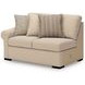 LadyMae Twill 2 Piece Sectional with RAF Chaise