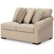 LadyMae Twill 4 Piece Sectional with LAF Chaise