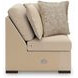 LadyMae Twill 4 Piece Sectional with LAF Chaise