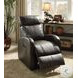 Ricardo Brown Synthetic Leather Metal Power Recliner with Lift