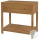 Nora Light Natural 1 Drawer Wide Nightstand