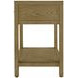 Nora Light Oak 1 Drawer Wide Nightstand