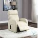 Ricardo Beige Synthetic Leather Power Recliner with Lift