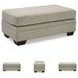 Stonemeade Taupe Ottoman