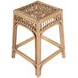 Antigua Natural 25" Square Count Height Stool