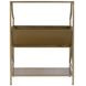 Franklin Gold 24" Rectangular 2 Tier Bookshelf