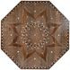 Mandore Brown 42" Octagon Coffee Table