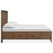 Fernholt Belgian Wheat and Coffee Bean Queen Storage Panel Bed