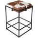 Stinson Black and Brown 27" Counter Height Stool