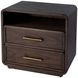 Keenan Brown Sugar Espresso 2 Drawers Nightstand