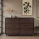Keenan Brown Sugar Espresso 6 Drawers Dresser