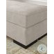 High Profile Taupe Ottoman