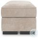 High Profile Taupe Ottoman