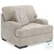 High Profile Taupe Oversized Chair
