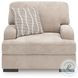 High Profile Taupe Oversized Chair