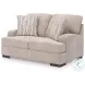 High Profile Taupe 68" Loveseat