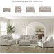 High Profile Taupe Ottoman