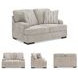 High Profile Taupe 68" Loveseat