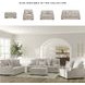High Profile Taupe Sofa