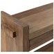 Marsa Natural Rectangular Console Table with 3 Drawers
